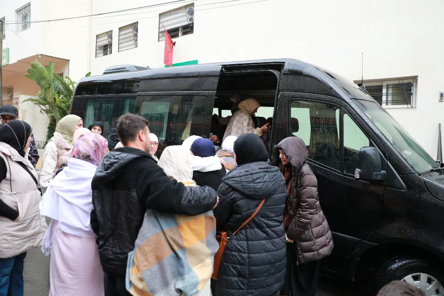 حفل توديع المعتمرات